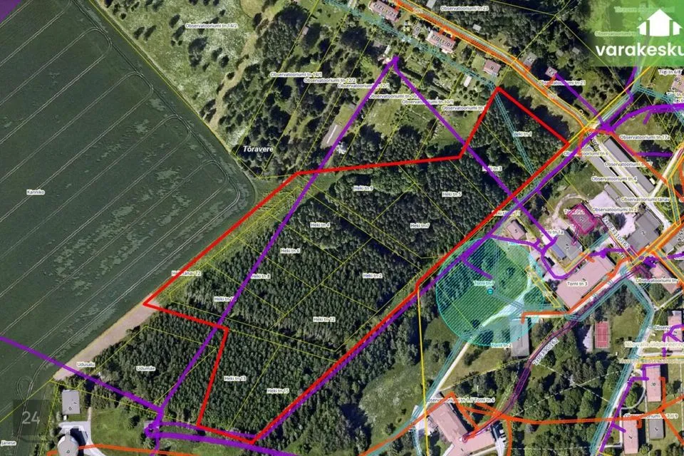 47605 m² Maa  -  Nõo vald, Tõravere alevik - foto 3