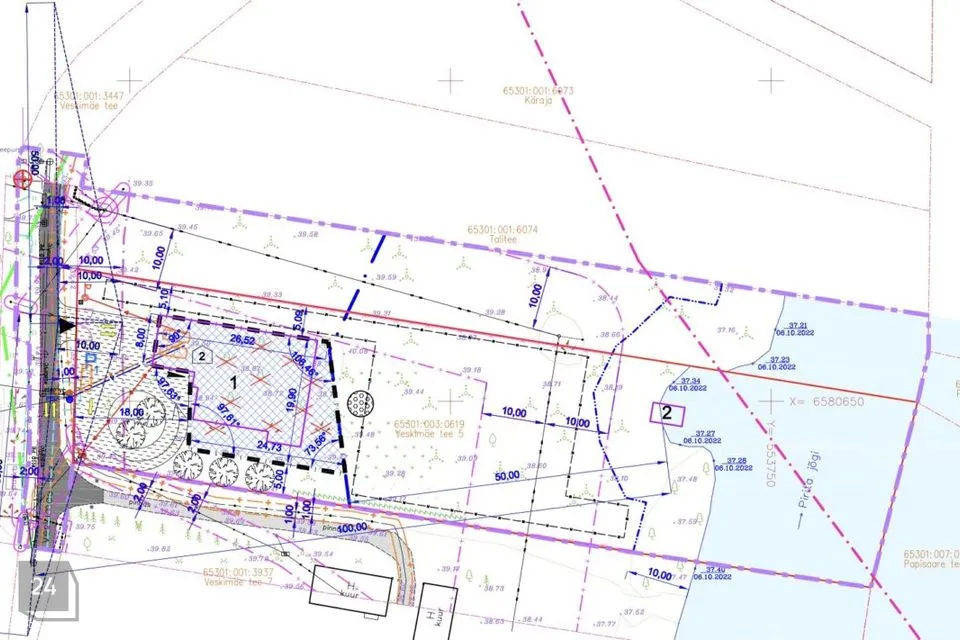 Земля жилой застройки, 3872 m² участок в Rae vald, Vaskjala küla - фото 3