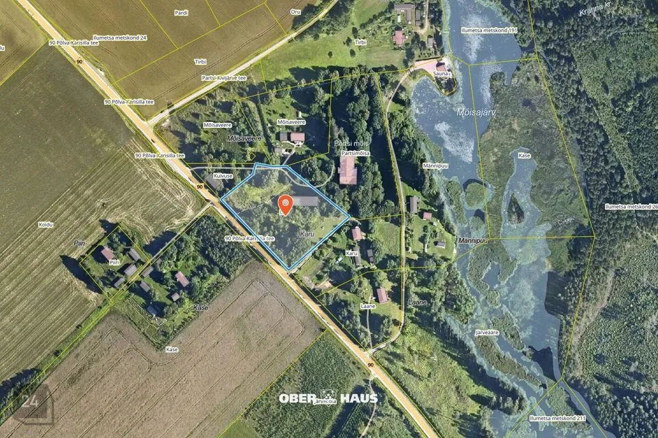 Tootmismaa, 23000 m² Maa  -  Põlva vald, Partsi küla - foto 2