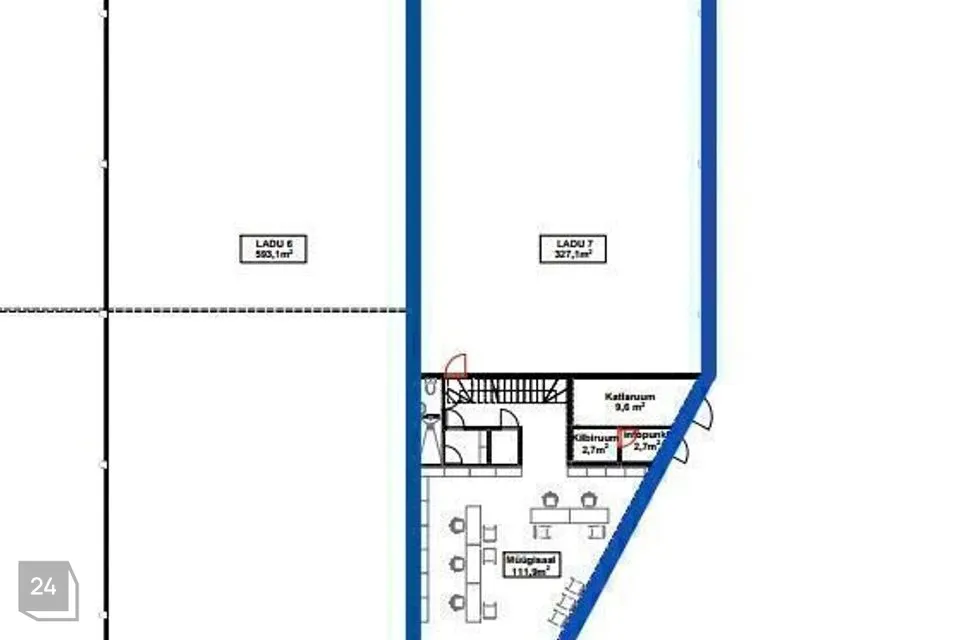 557 m² Äripind - Tallinn, Haabersti linnaosa - foto 3
