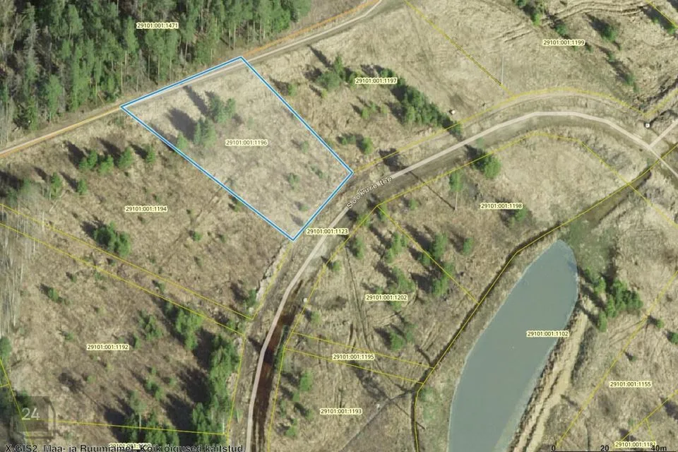 Земля жилой застройки, 2290 m² участок в Kastre vald, Kurepalu küla - фото 2