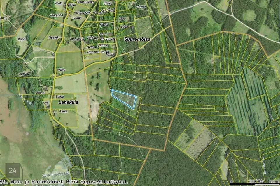Maatulundusmaa, 33372 m² Maa - Muhu vald, Suuremõisa küla - foto 2