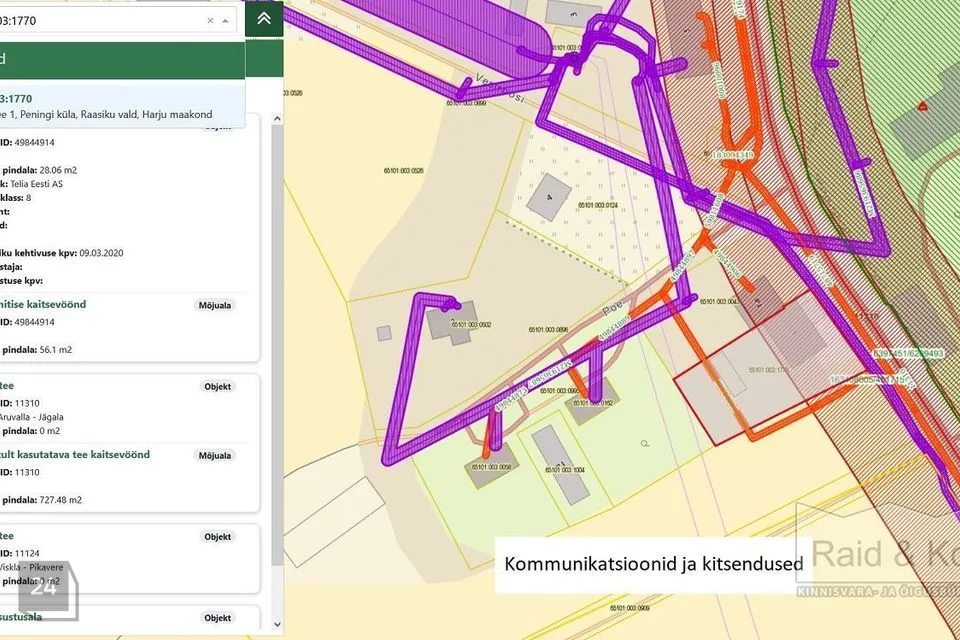 Ärimaa, 1690 m² Maa  -  Raasiku vald, Peningi küla - foto 5