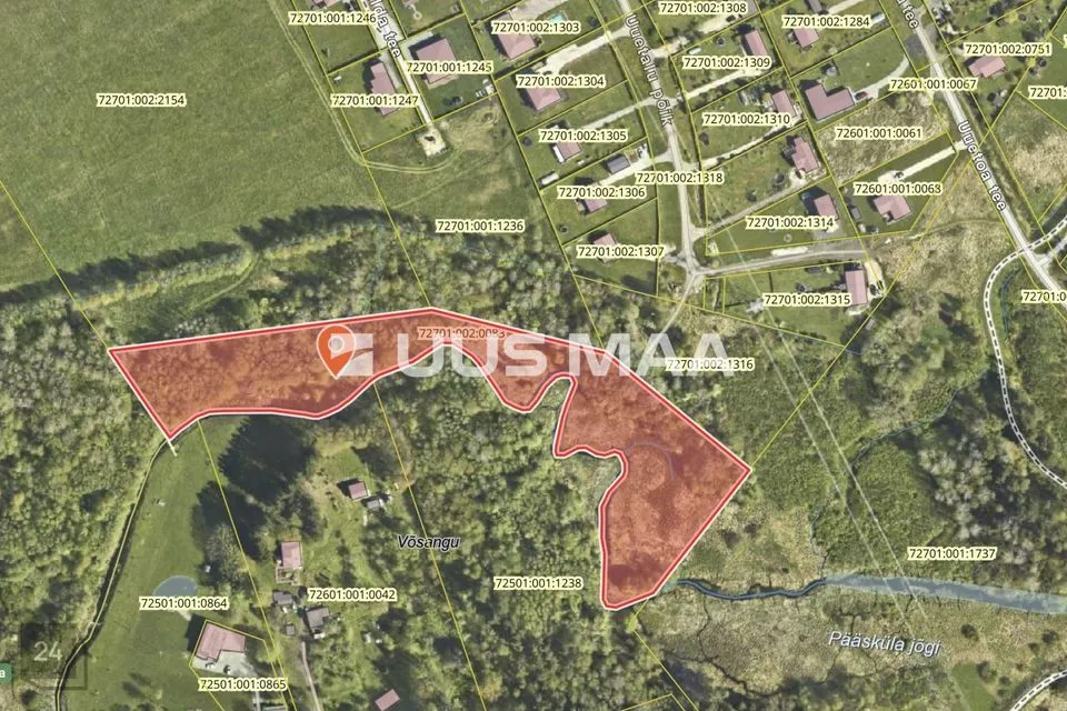 Maatulundusmaa, 13720 m² участок в Saue vald, Alliku küla
