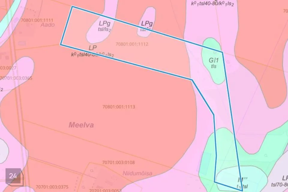 Maatulundusmaa, 64772 m² Maa  -  Räpina vald, Meelva küla - foto 5