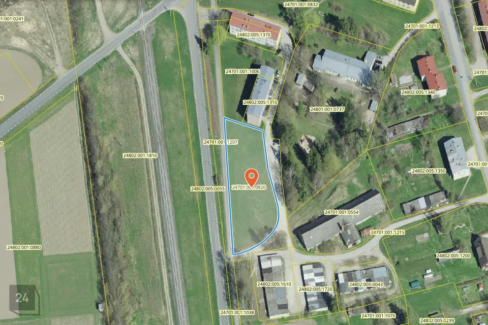 Maatulundusmaa, 2398 m² участок в Jõgeva vald, Jõgeva alevik