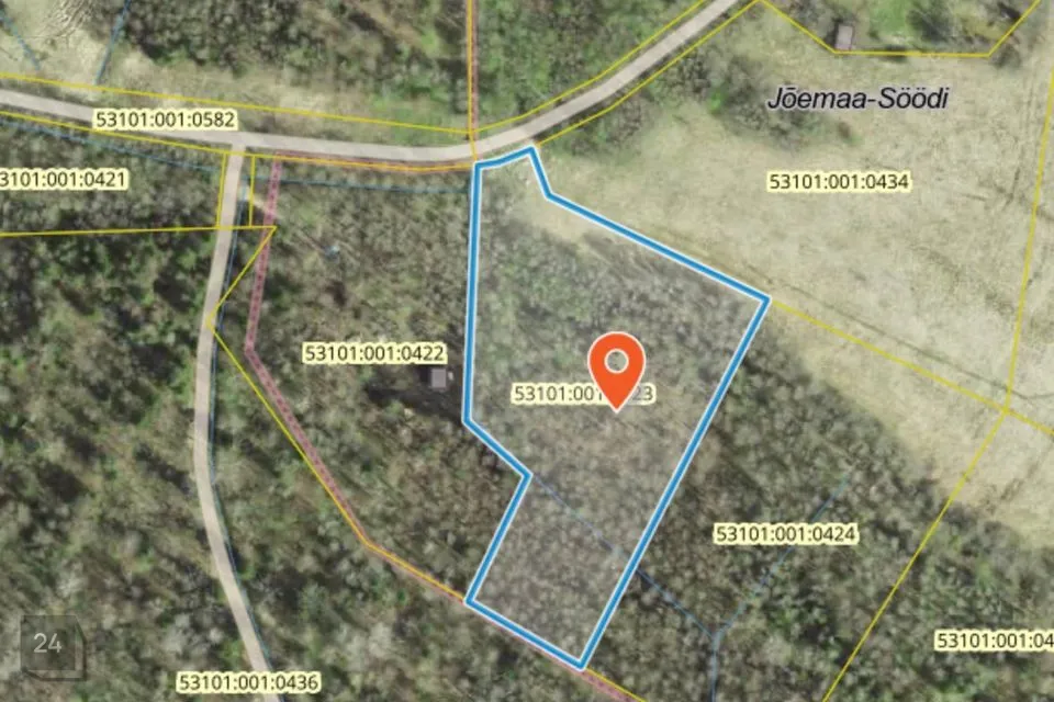 Земля жилой застройки, 8405 m² участок в Lääne-Nigula vald, Tusari küla - фото 3