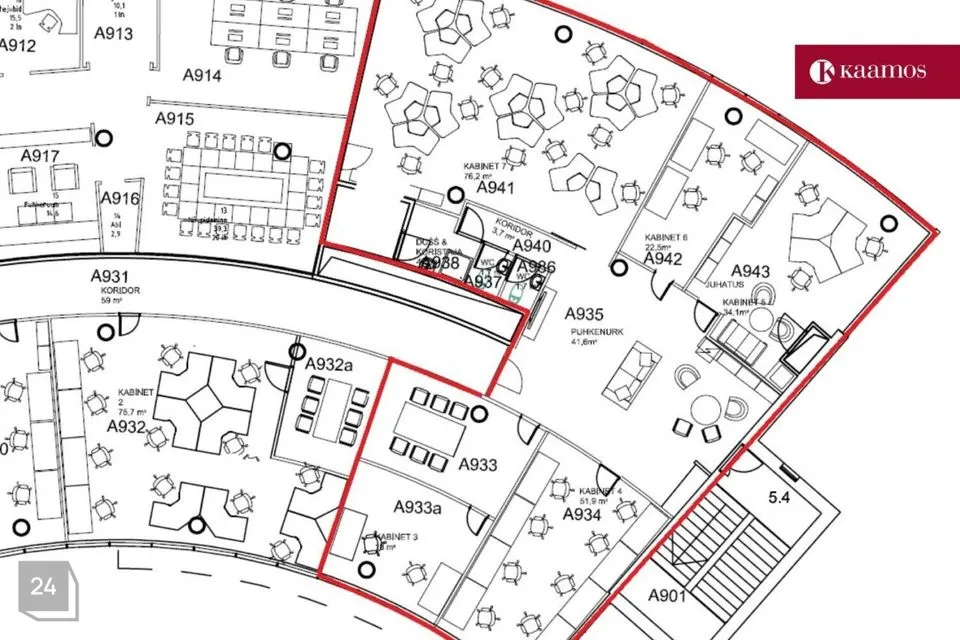 266 m² Äripind - Tallinn, Kristiine linnaosa - foto 2
