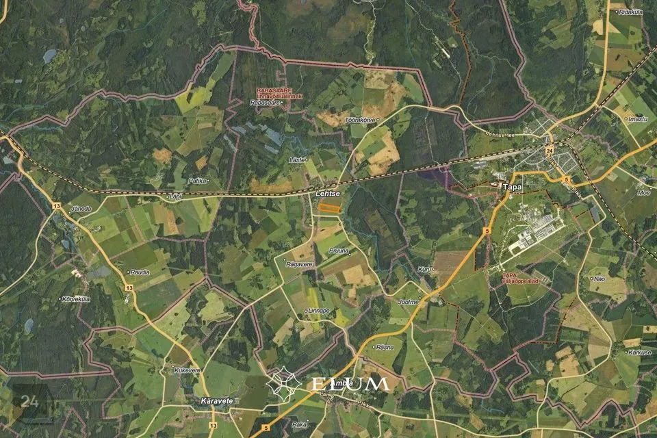 Maatulundusmaa, 107963 m² участок в Tapa vald, Pruuna küla - фото 4
