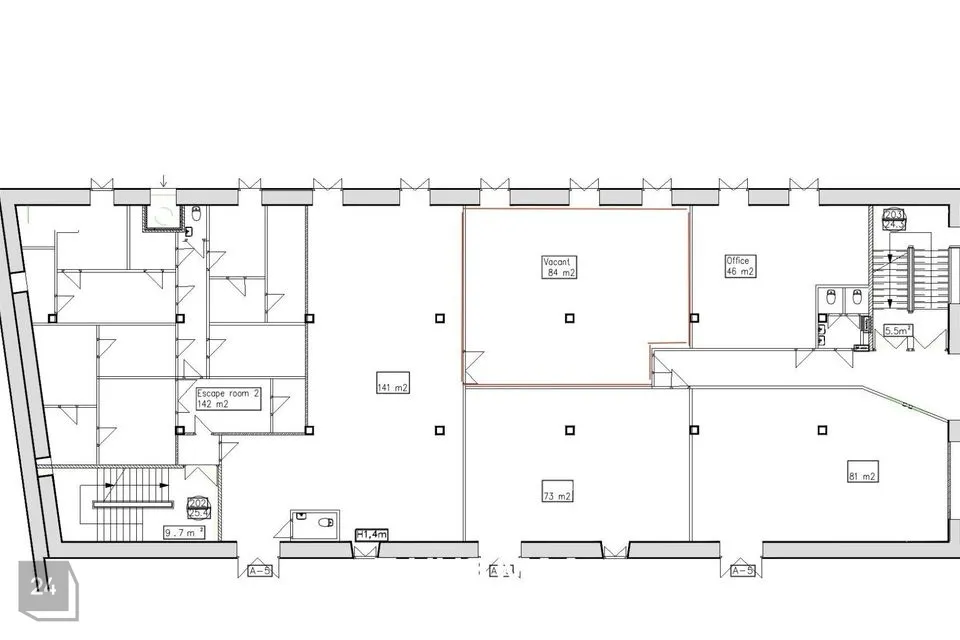 Büroo või Teenindus, 84 m² Äripind - Tallinn, Kesklinna linnaosa - foto 3