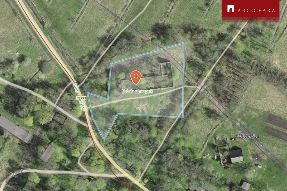 Tootmismaa, 4114 m² Maa  -  Lääneranna vald, Saastna küla - foto 4