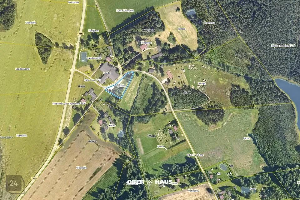 Tootmismaa, 2569 m² Maa  -  Põlva vald, Uibujärve küla