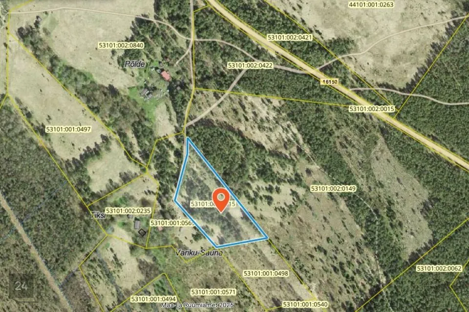 Земля жилой застройки, 14168 m² участок в Lääne-Nigula vald, Variku küla - фото 3