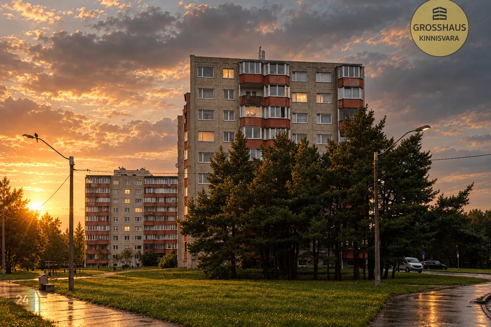 3-toaline Korter  -  Tallinn, Lasnamäe linnaosa