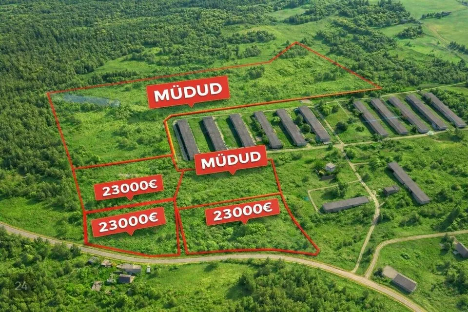 Maatulundusmaa, 10071 m² участок в Haapsalu linn, Laheva küla