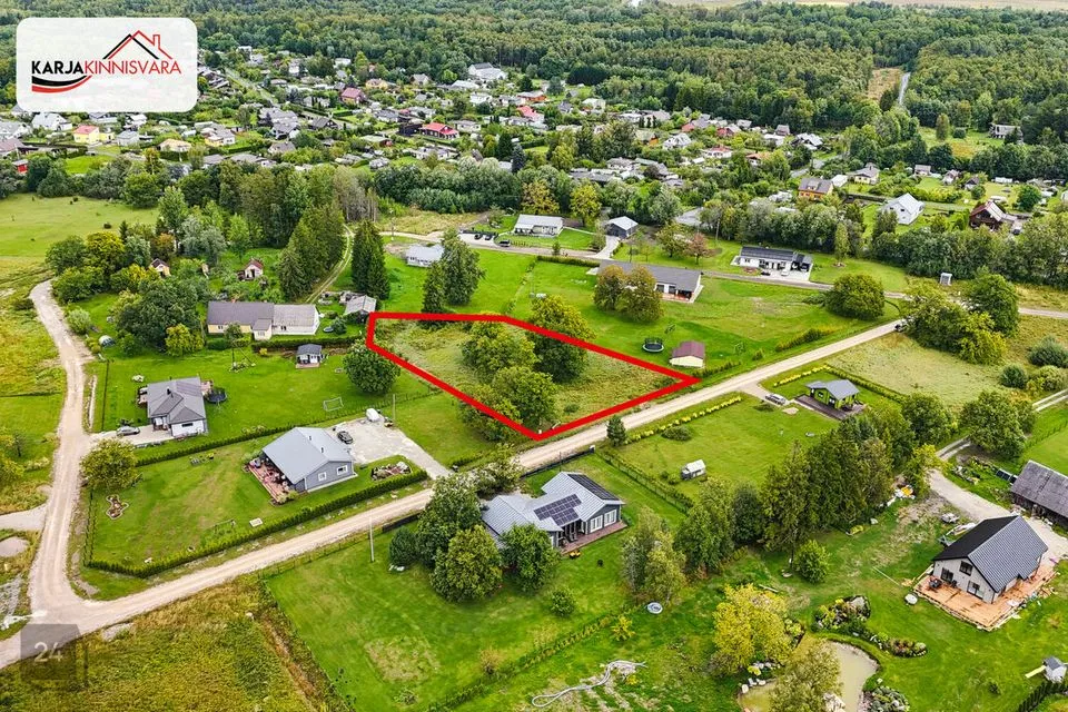 Земля жилой застройки, 2509 m² участок в Haapsalu linn, Herjava küla - фото 5