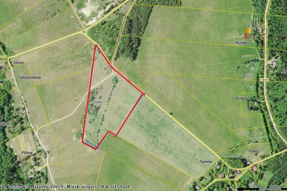 Maatulundusmaa, 24200 m² участок в Lääneranna vald, Mäliküla - фото 3