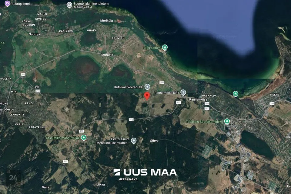 Земля жилой застройки, 2958 m² участок в Harku vald, Ilmandu küla - фото 4