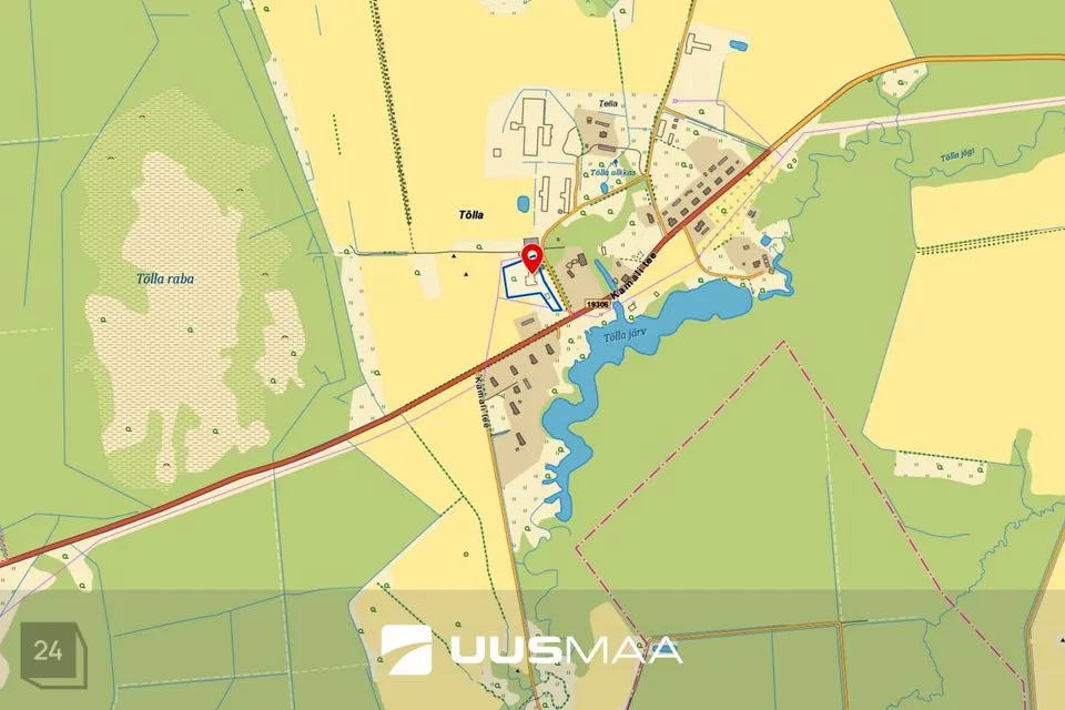 Земля производственного назначения, 7932 m² участок в Saarde vald, Tõlla küla - фото 4