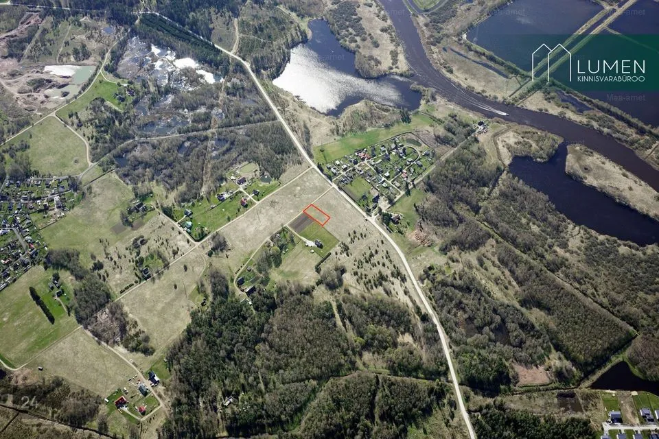 Maatulundusmaa, 1958 m² участок в Luunja vald, Kabina küla