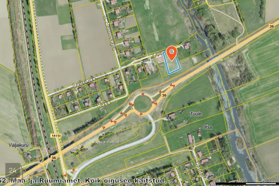 Земля жилой застройки, 2670 m² участок в Jõgeva vald, Jõgeva alevik - фото 3