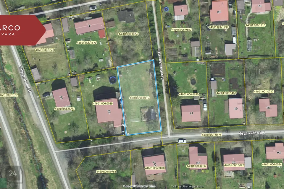 Земля жилой застройки, 863 m² участок в Maardu linn