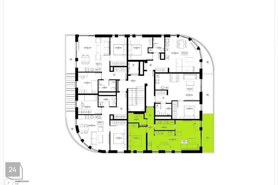 2-toaline Korter - Tartu linn, Tartu linn