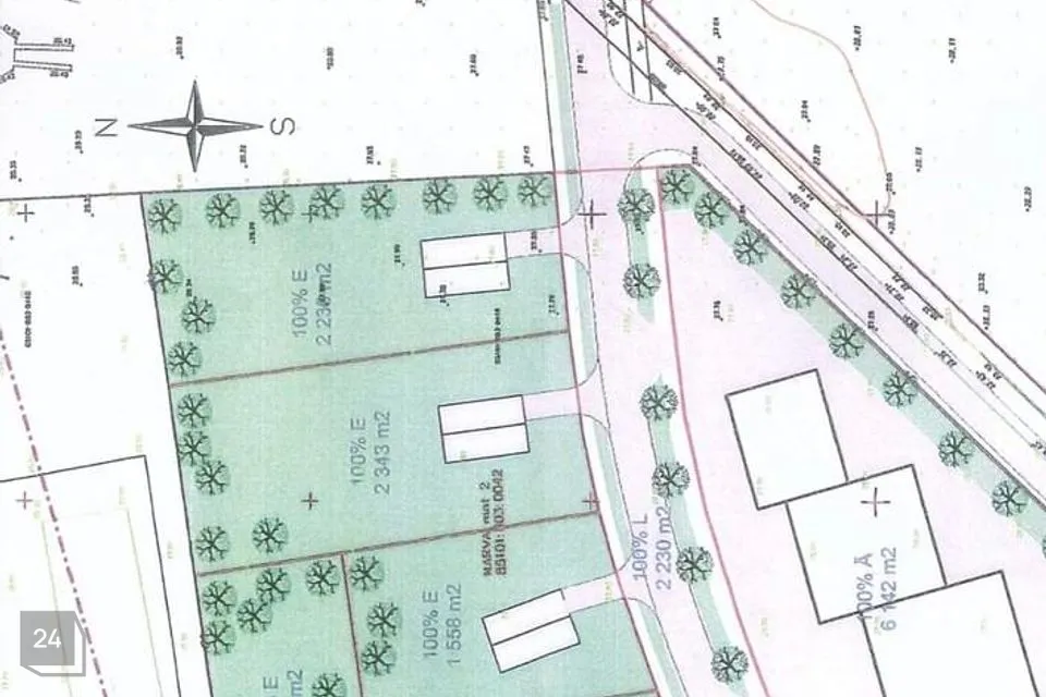 Elamumaa, 1614 m² Maa  -  Narva-Jõesuu linn, Olgina alevik