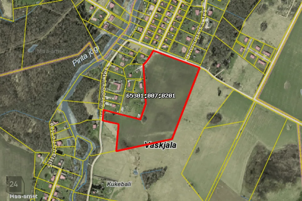 Maatulundusmaa, 82800 m² Maa  -  Rae vald, Vaskjala küla