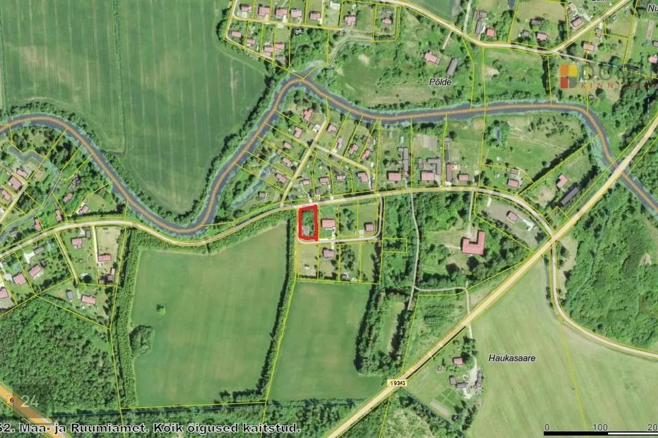 Земля жилой застройки, 1496 m² участок в Saarde vald, Rabaküla - фото 4