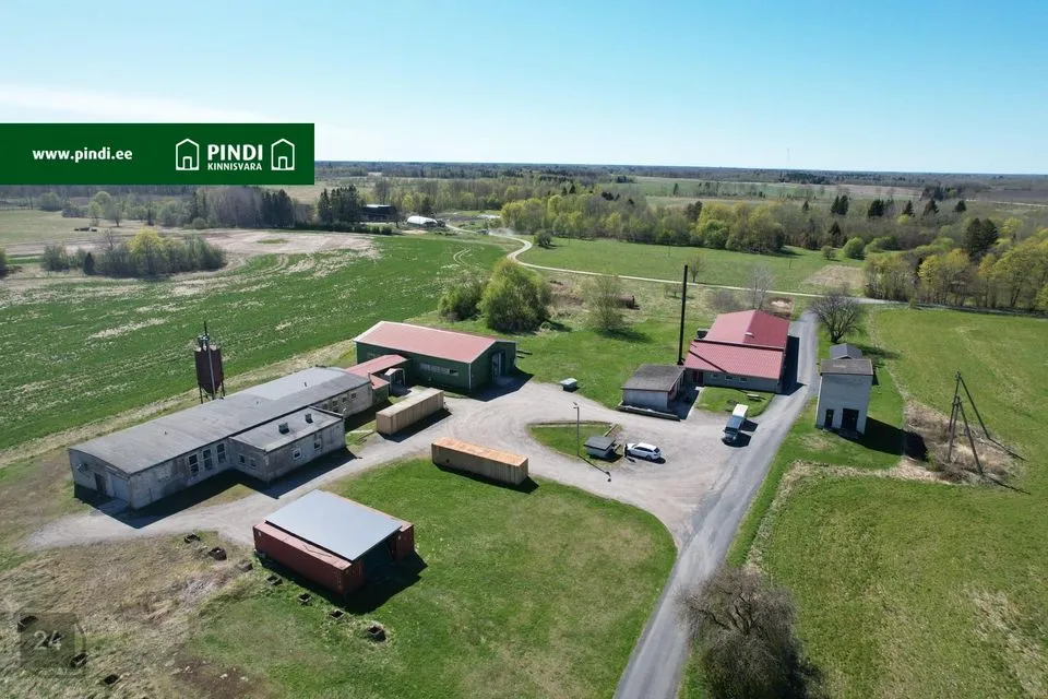 Склад или Производство, 1501 m² Бизнес-площадь в Lääne-Nigula vald, Allikmaa küla