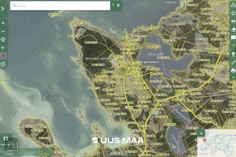 Elamumaa, 8236 m² Maa  -  Hiiumaa vald, Jõeranna küla - foto 2