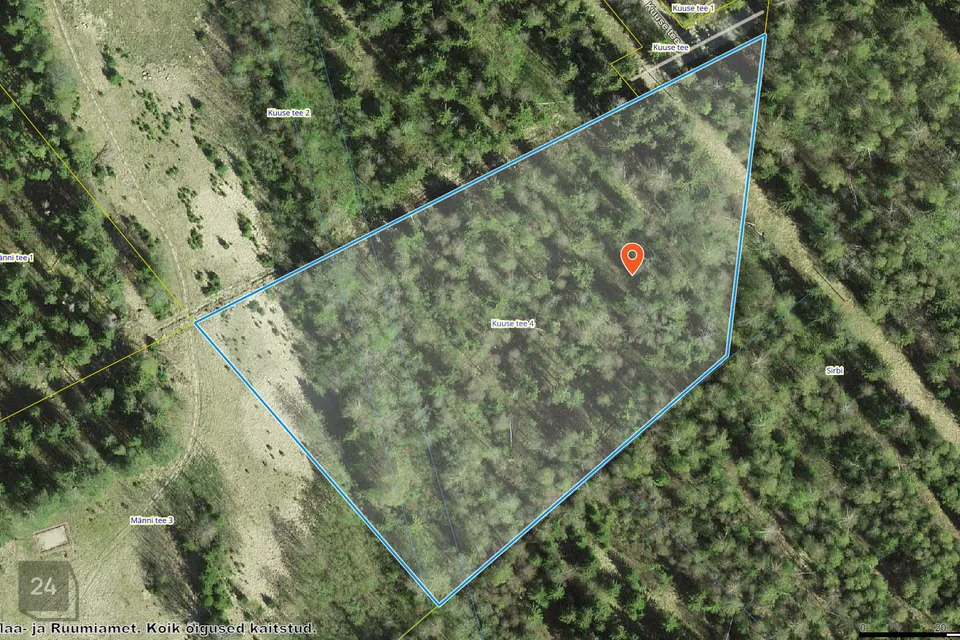 Maatulundusmaa, 8347 m² Maa  -  Anija vald, Lükati küla