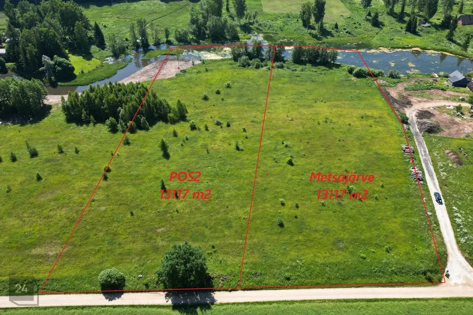 Maatulundusmaa, 13117 m² Maa  -  Nõo vald, Voika küla - foto 3