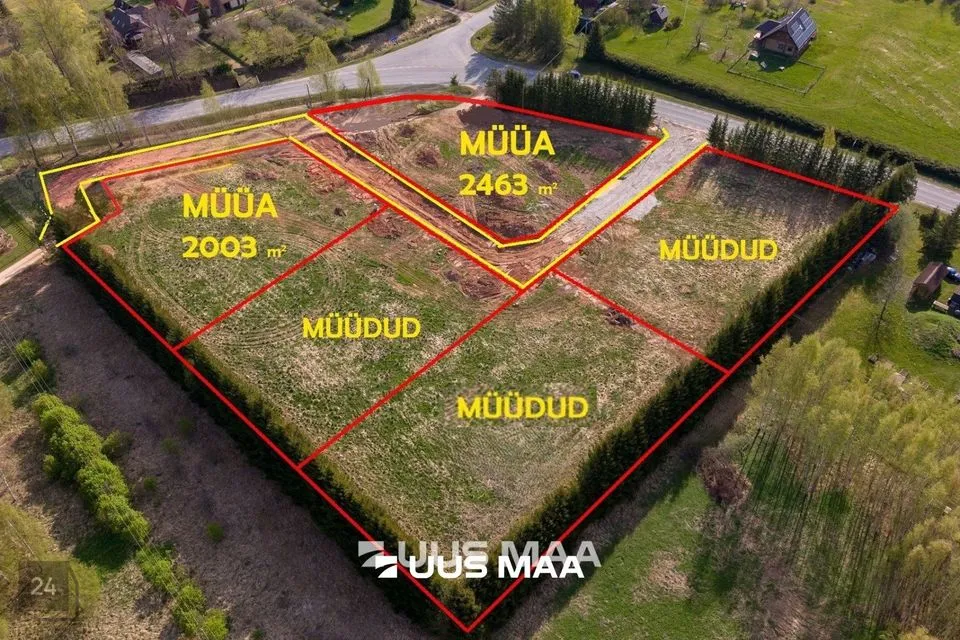 Elamumaa, 2003 m² Maa  -  Kastre vald, Kaagvere küla - foto 2