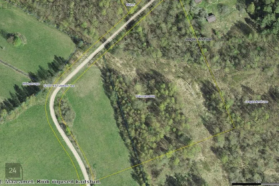 Maatulundusmaa, 13874 m² Maa  -  Lääne-Nigula vald, Einbi küla / Enby - foto 2