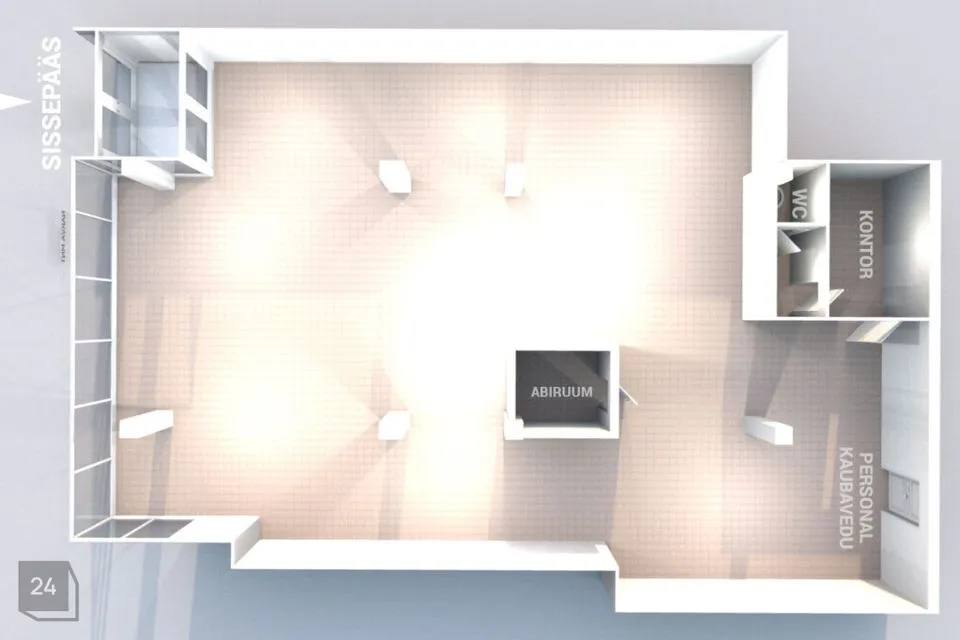 219 m² Äripind - Tallinn, Kesklinna linnaosa - foto 3