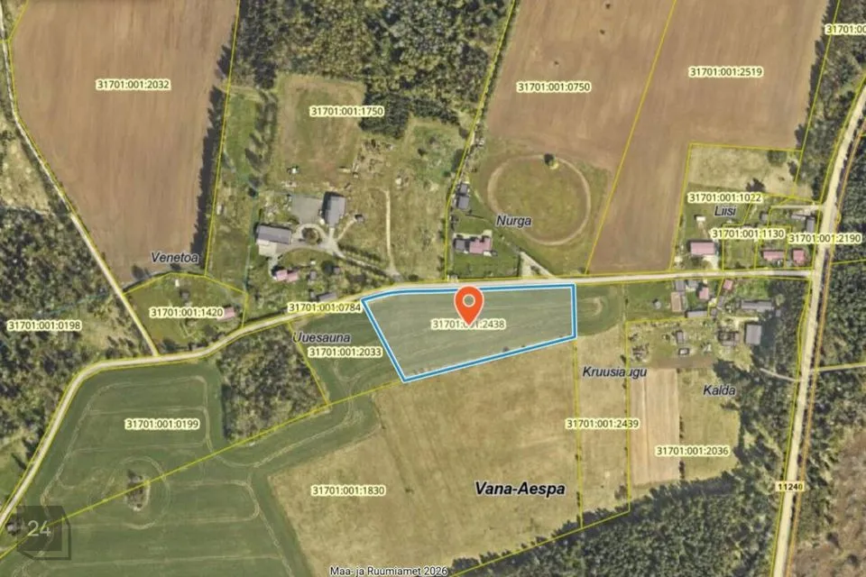 Elamumaa, 12375 m² Maa  -  Kohila vald, Vana-Aespa küla - foto 2