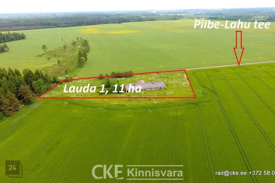 Tootmismaa, 11140 m² Maa  -  Väike-Maarja vald, Lahu küla - foto 4