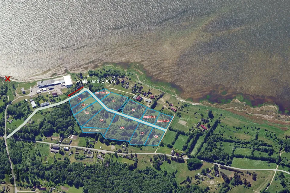 Maatulundusmaa, 9579 m² Maa  -  Pärnu linn, Liu küla