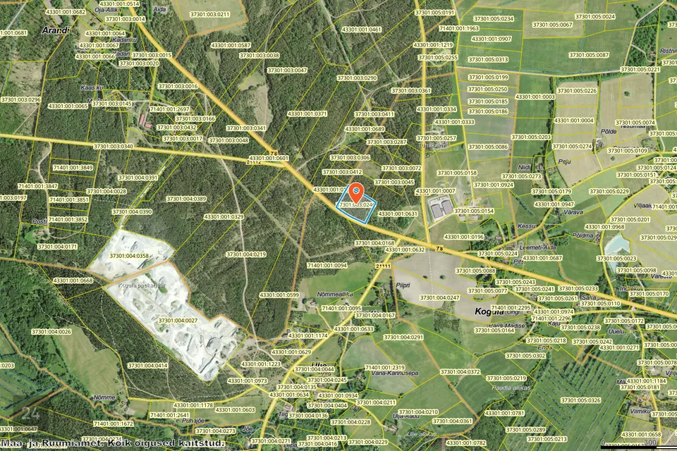 Maatulundusmaa, 23855 m² Maa  -  Saaremaa vald, Ulje küla