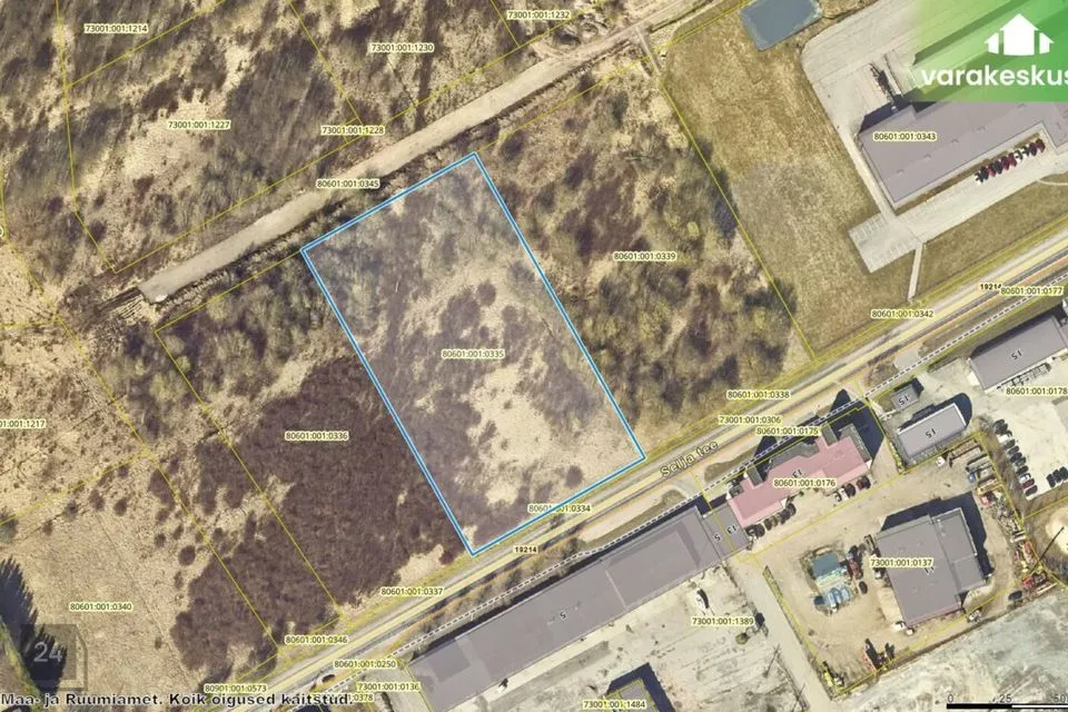 Ärimaa või Tootmismaa, 10476 m² Maa - Tori vald, Kilksama küla