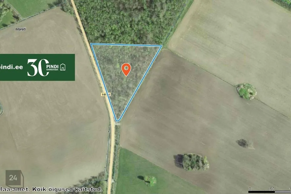 Maatulundusmaa, 10139 m² Maa  -  Lääneranna vald, Ullaste küla - foto 2