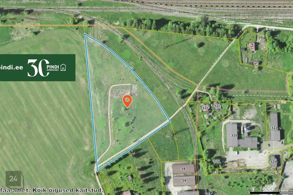 Tootmismaa, 17477 m² Maa  -  Jõhvi vald, Pauliku küla - foto 3