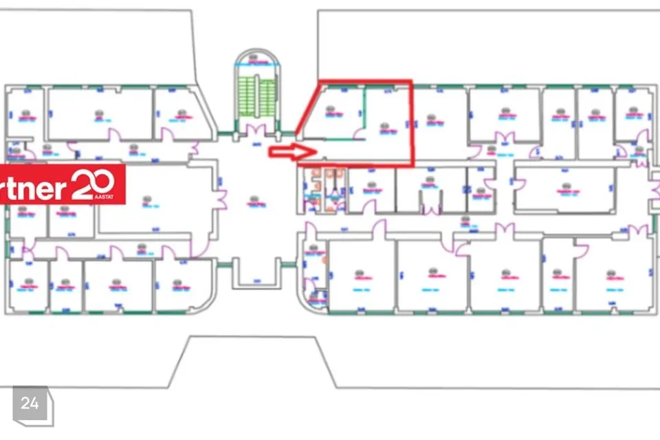 Büroo või Teenindus, 47 m² Äripind - Tallinn, Kristiine linnaosa - foto 4