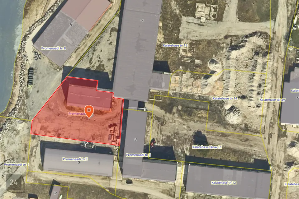 Ärimaa, 2151 m² Maa  -  Lääneranna vald, Virtsu alevik - foto 5
