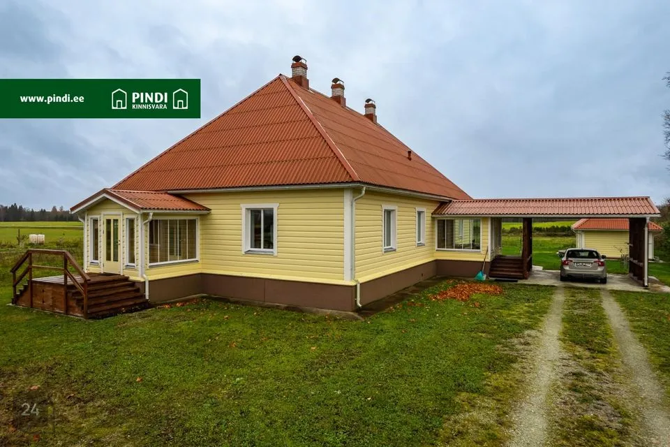 4-комнатная дом в Rapla vald, Vahakõnnu küla