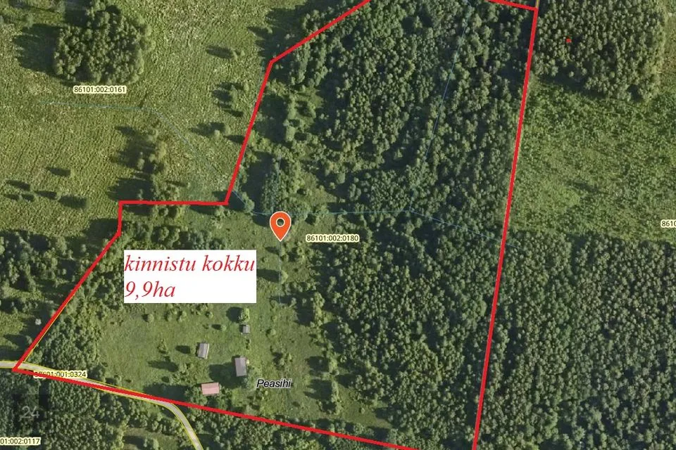 Maatulundusmaa, 99188 m² участок в Peipsiääre vald, Särgla küla