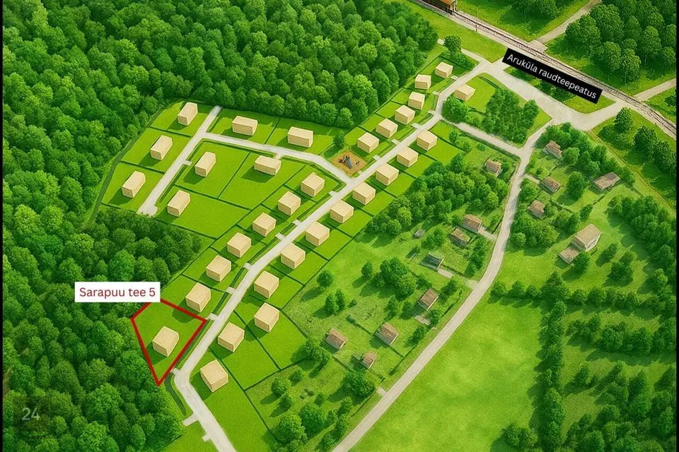 Elamumaa, 1330 m² Maa - Raasiku vald, Aruküla alevik