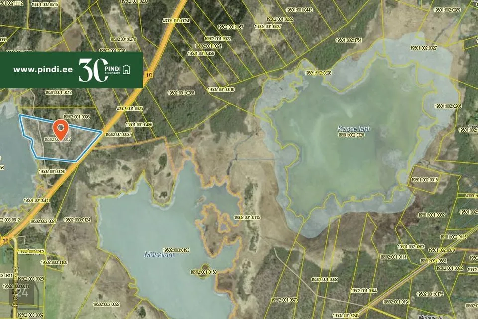 Maatulundusmaa, 98800 m² Maa  -  Lääneranna vald, Esivere küla